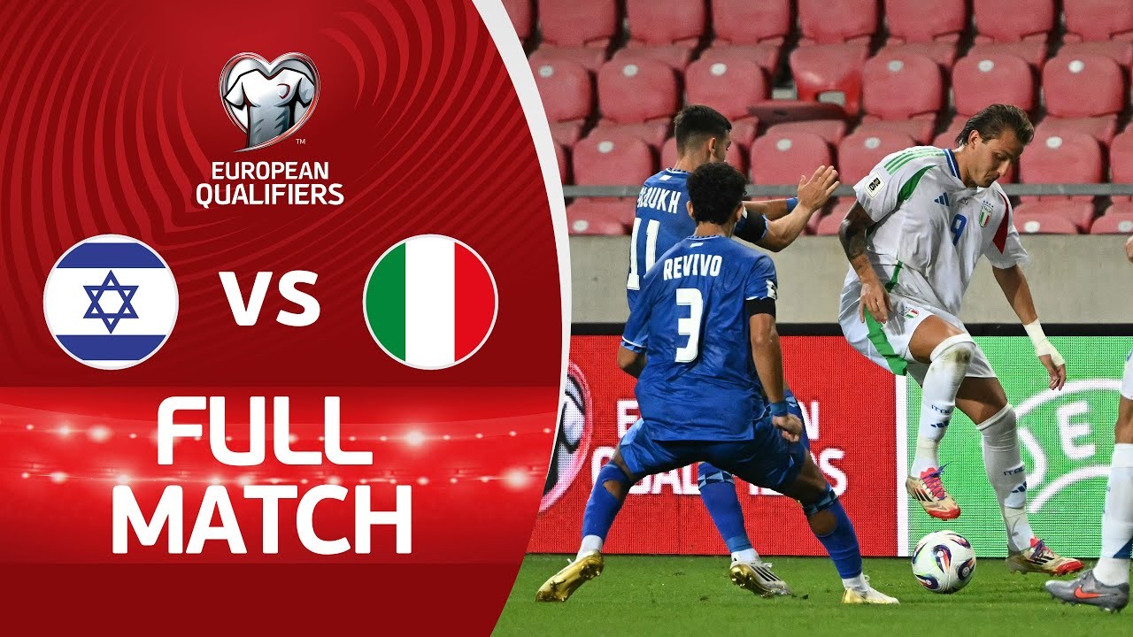 #ไฮไลท์ฟุตบอล [ อิสราเอล 4 - 5 อิตาลี ] ฟุตบอลโลก โซนยุโรป 2025/9.9.68