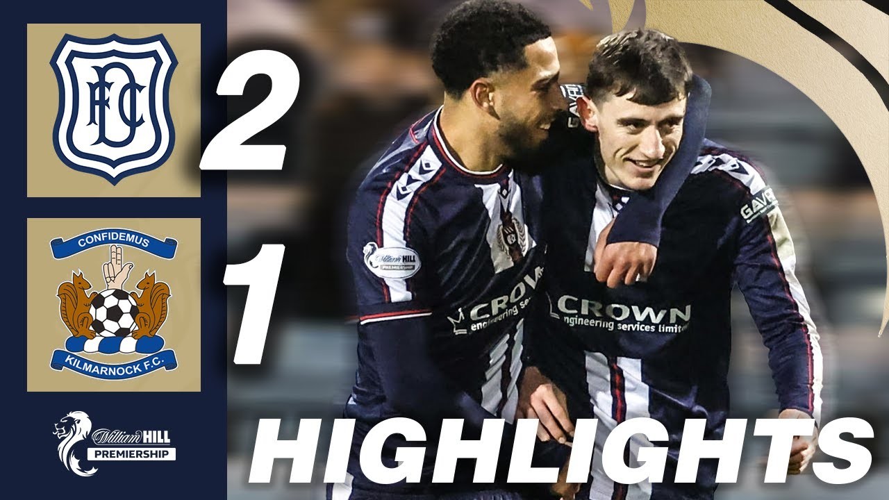 #ไฮไลท์ฟุตบอล [ ดันดี เอฟซี 2 - 1 คิลมาร์น็อค ] สก็อตแลนด์ พรีเมียร์ลีก 2025/31.12.68