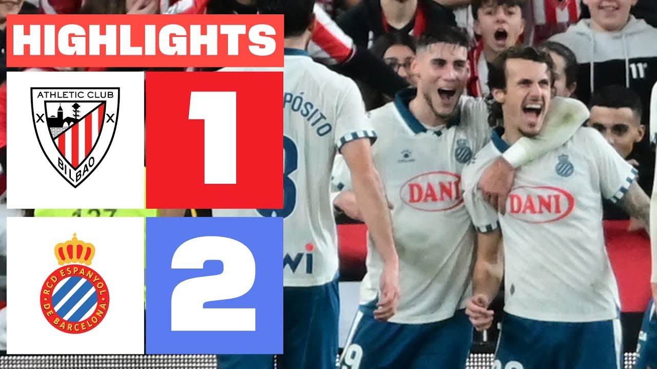 #ไฮไลท์ฟุตบอล [ แอธเลติก บิลเบา 1 - 2 เอสปันญ่อล ] ลาลีก้า สเปน 2025/23.12.68