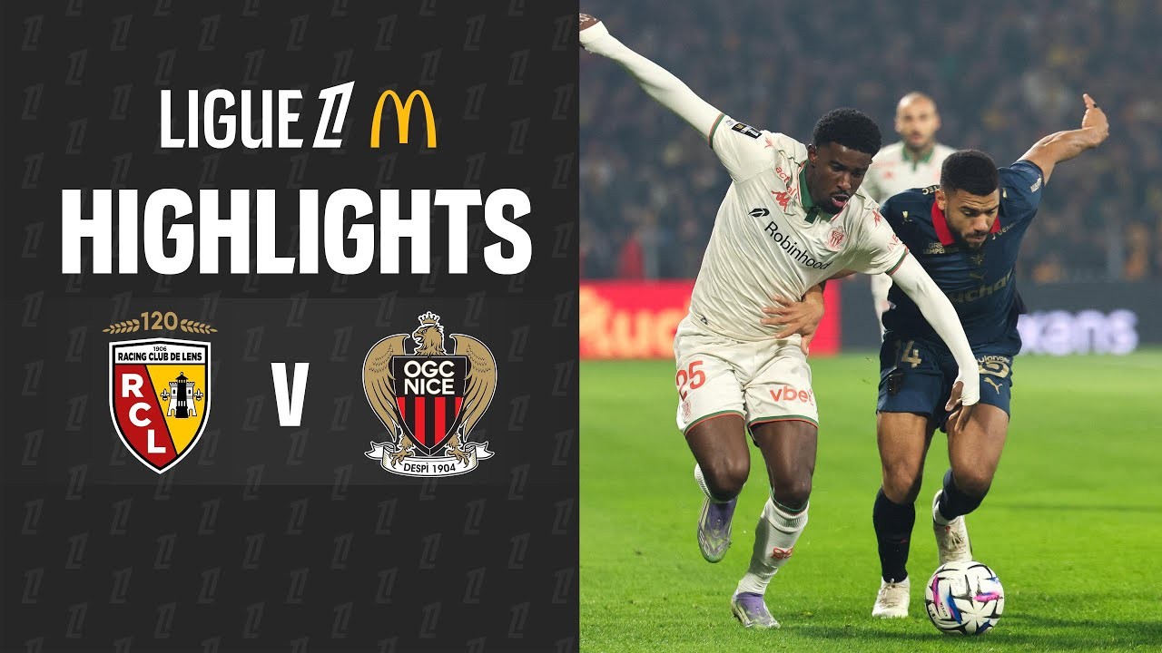 #ไฮไลท์ฟุตบอล [ ล็องส์ 2 - 0 นีซ ] ลีกเอิง ฝรั่งเศส 2025/15.12.68