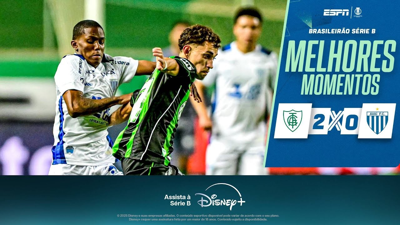 #ไฮไลท์ฟุตบอล [ อเมริกา เอ็มจี 2 - 0 อาไว เอฟซี ] บราซิล ซีรี่ย์บี 2025/3.9.68