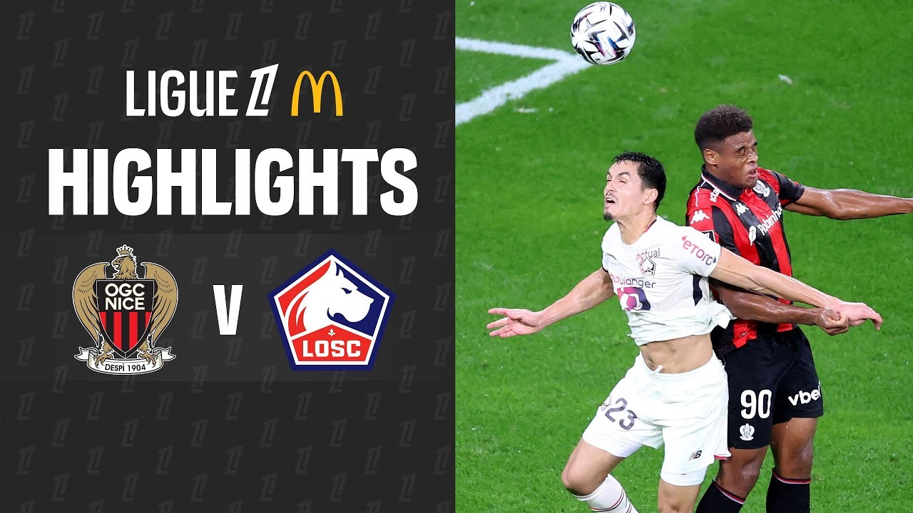#ไฮไลท์ฟุตบอล [ นีซ 2 - 0 ลีลล์ ] ลีกเอิง ฝรั่งเศส 2025/30.10.68