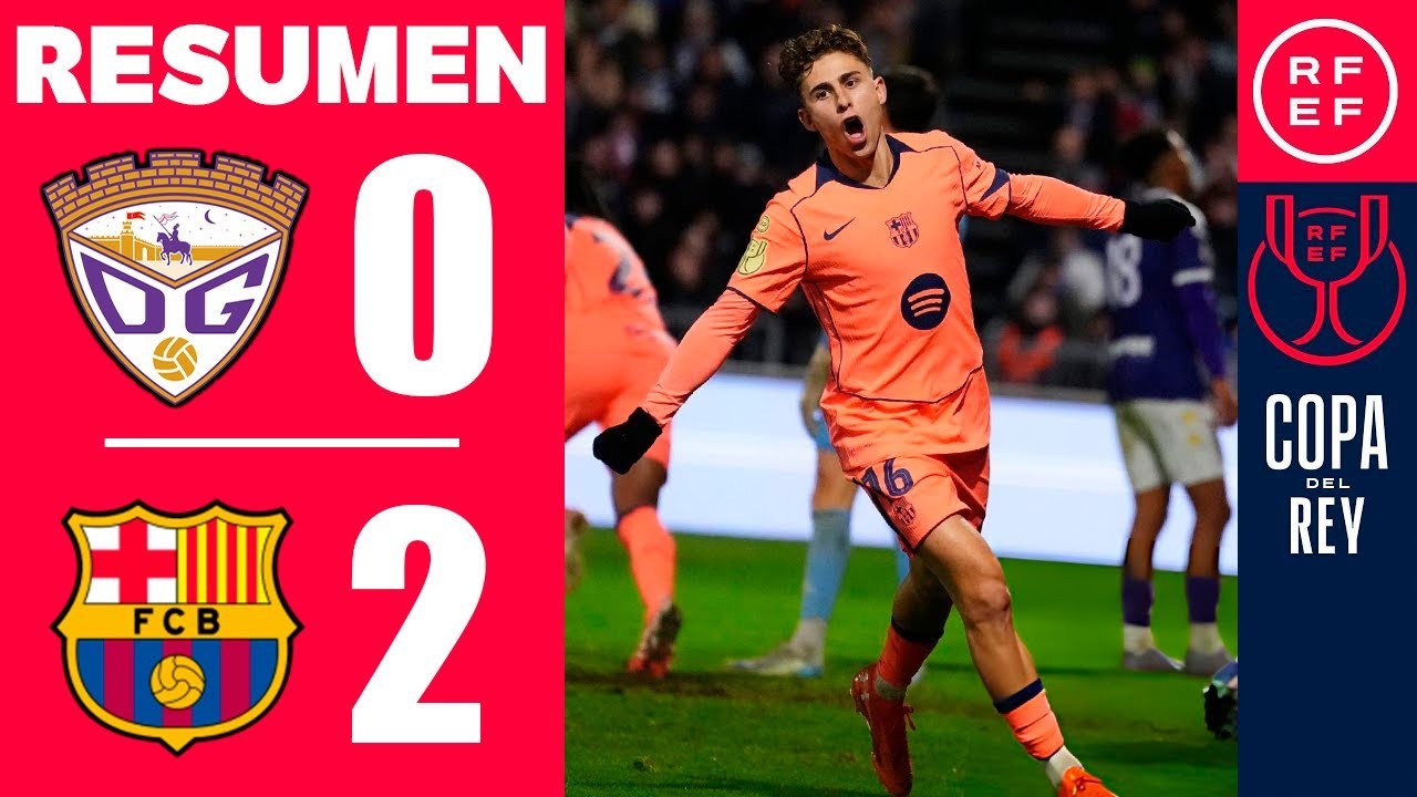 #ไฮไลท์ฟุตบอล [ ซีดี กวาดาลาฮารา 0 - 2 บาร์เซโลน่า ] โคปา เดล เรย์ สเปน 2025/17.12.68