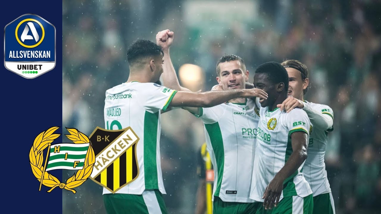 #ไฮไลท์ฟุตบอล [ ฮัมมาร์บี้ 2 - 0 ฮัคเค่น ] สวีเดน ออลสเวนส์คาน 2024/27.9.67