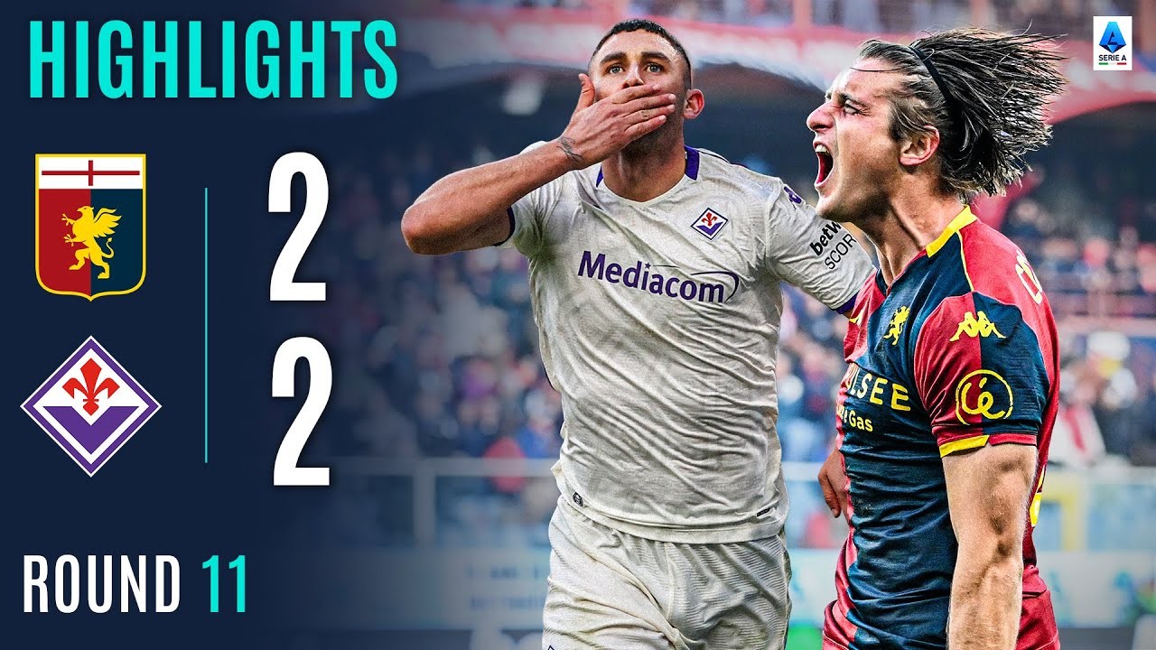 #ไฮไลท์ฟุตบอล [ เจนัว 2 - 2 ฟิออเรนติน่า ] กัลโช่ เซเรียอา อิตาลี 2025/10.11.68