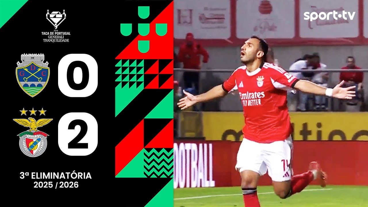 #ไฮไลท์ฟุตบอล [ จีดี ชาเวซ 0 - 2 เบนฟิก้า ] โปรตุเกส คัพ 2025/18.10.68