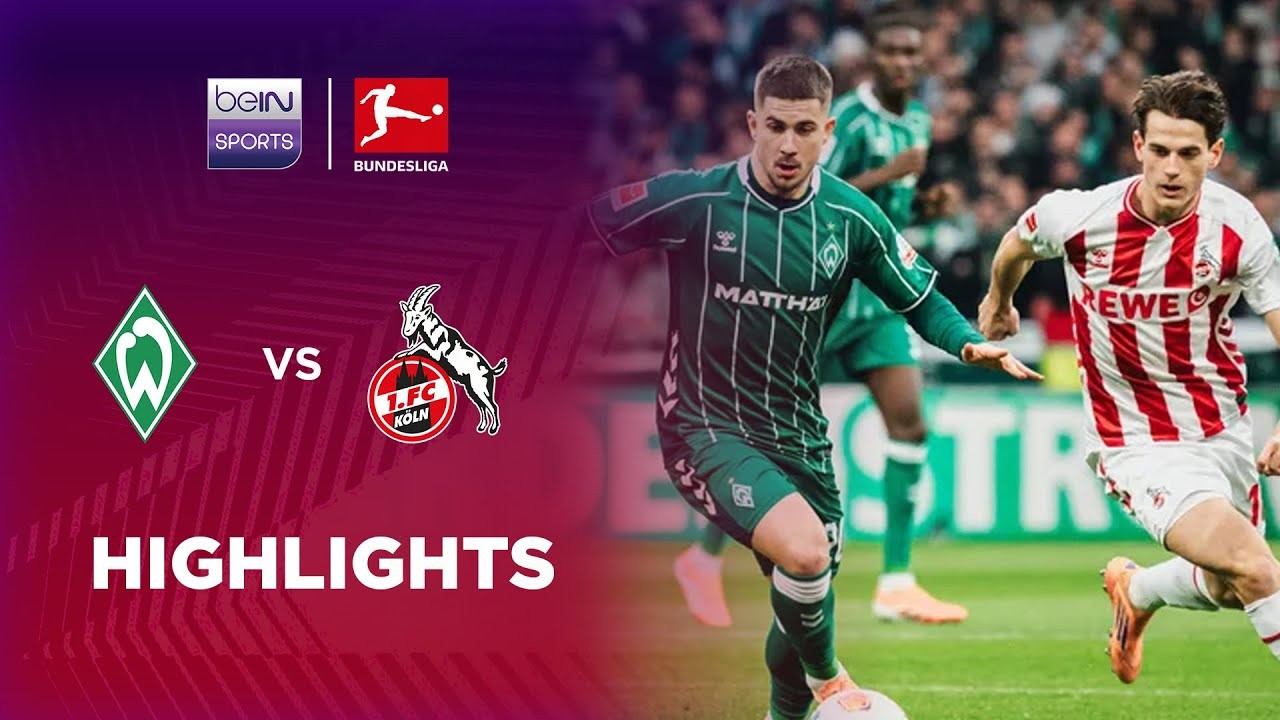 #ไฮไลท์ฟุตบอล [ แวร์เดอร์ เบรเมน 1 - 1 โคโลญจน์ ] บุนเดสลีก้า เยอรมัน 2025/30.11.68