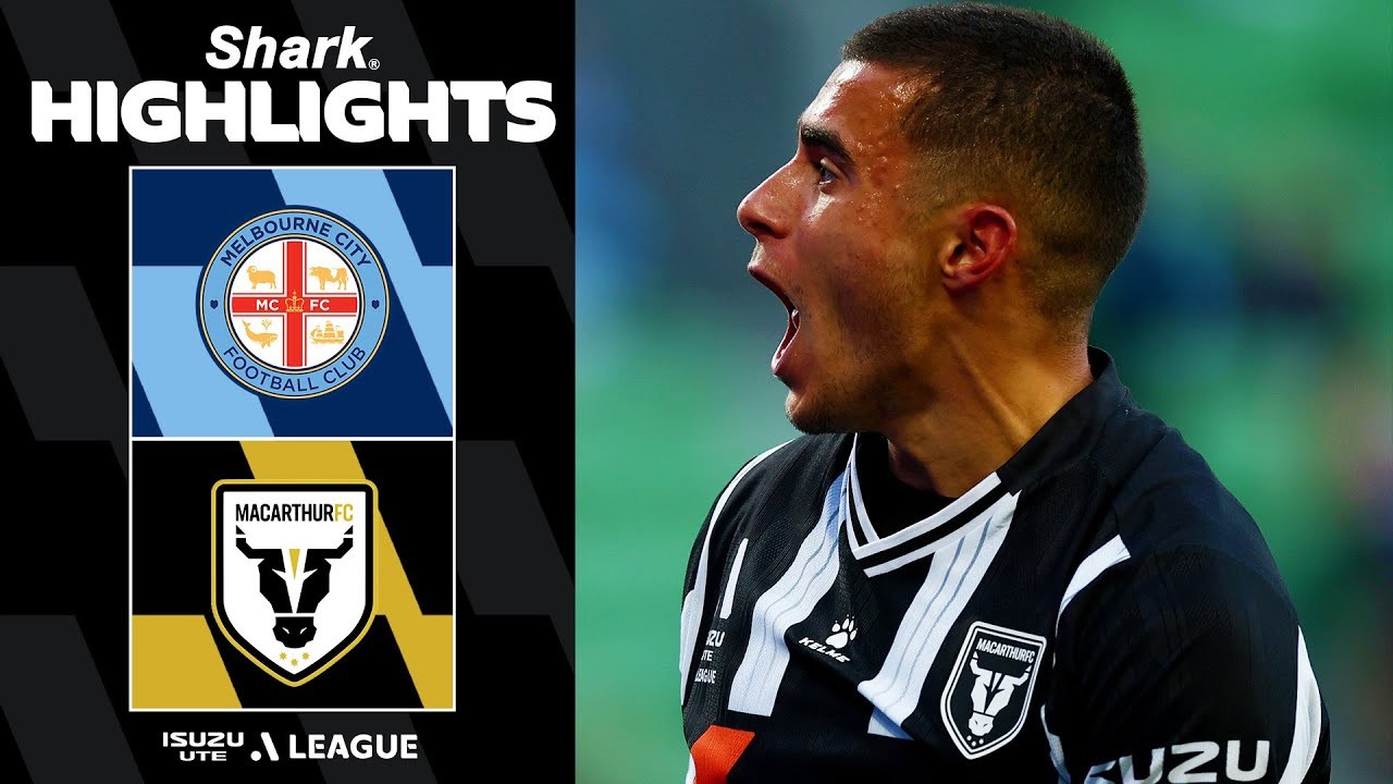 #ไฮไลท์ฟุตบอล [ เมลเบิร์น ซิตี้ 1 - 1 เอฟซี แมคอาร์เธอร์ ] เอลีก ออสเตรเลีย 2025/24.12.68