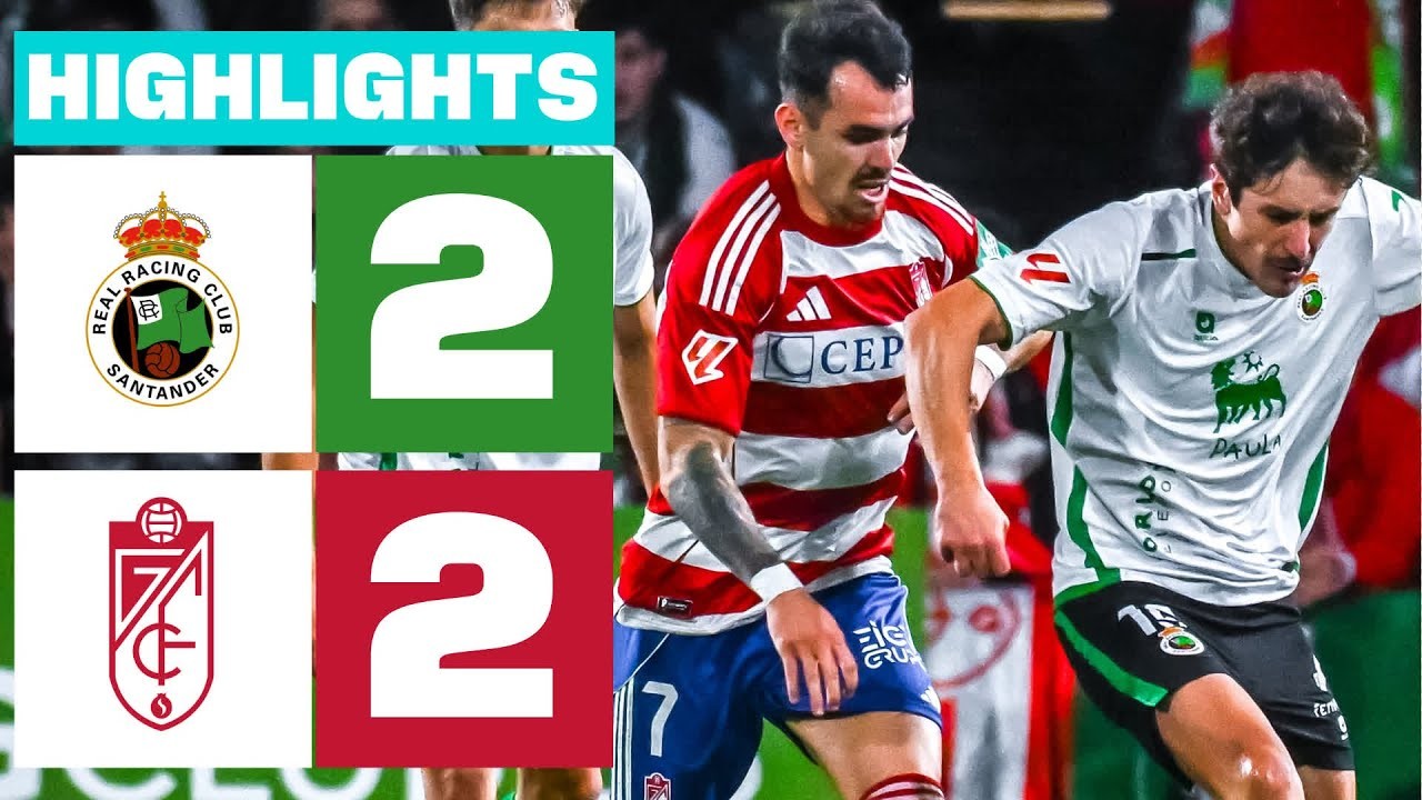 #ไฮไลท์ฟุตบอล [ ราซิ่ง ซานตานเดร์ 2 - 2 กรานาด้า ] อเดลันเต้ สเปน 2025/16.11.68