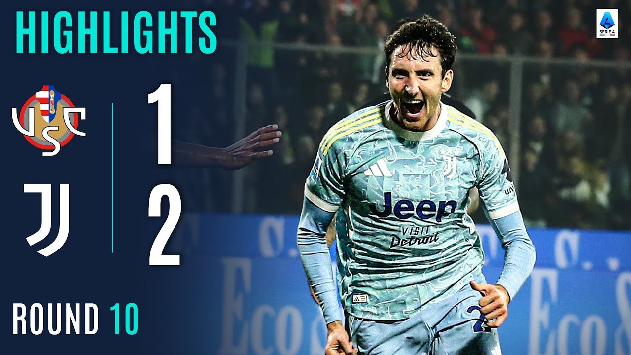 #ไฮไลท์ฟุตบอล [ เครโมเนเซ่ 1 - 2 ยูเวนตุส ] กัลโช่ เซเรียอา อิตาลี 2025/2.11.68